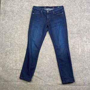Ag Adriano Goldschmied Women's The Stilt Cigarette Jeans Size 28 Blue